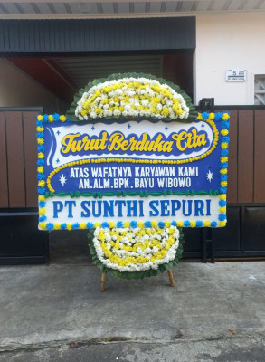 Papan Bunga Duka di Pangawinan